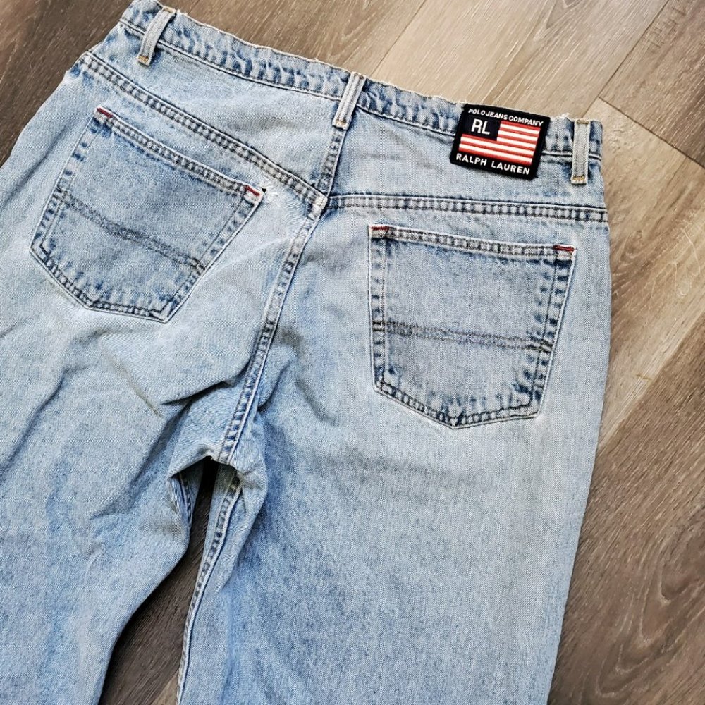 Polo Ralph Lauren Men's Vintage Banner Jeans size 36 x 34